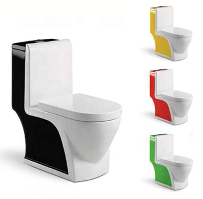 ceramic color toilet sets in China