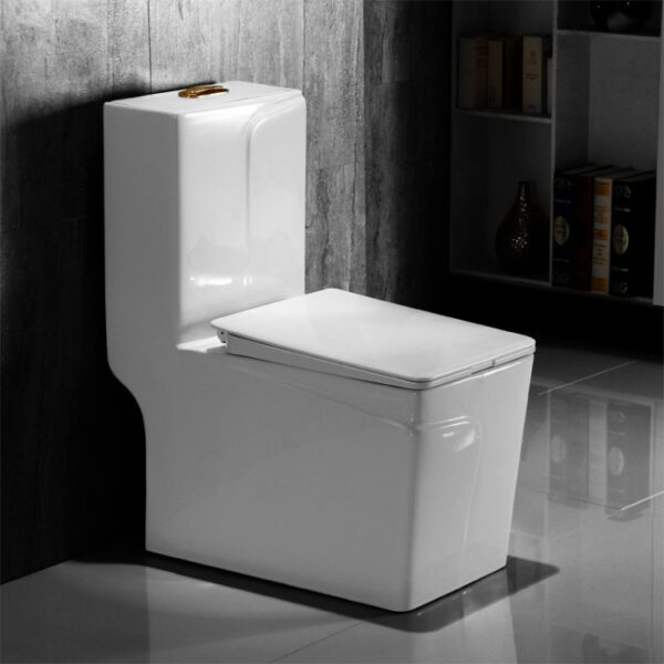 Sanitary wares color one piece toilet china supplier wholesalers bathroom  - Image 2