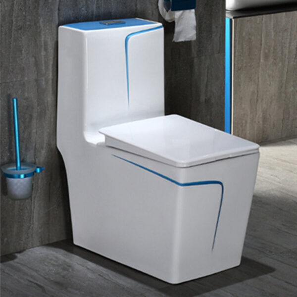 Sanitary wares color one piece toilet china supplier wholesalers bathroom  - Image 4