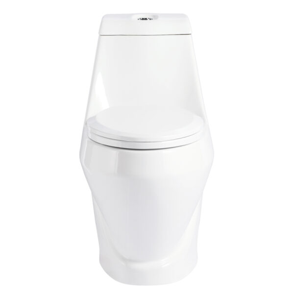 China Manufacturer Wholesale Hot Sell Libya Milano Cheap One Piece Toilet Set - Image 5
