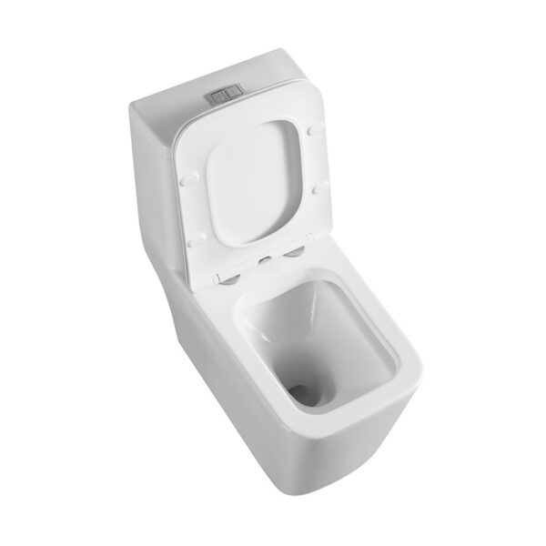 Bathroom washdown rimless one piece toilet wc ceramic closet - Image 6