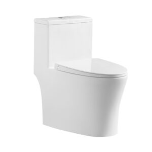 Chaozhou washdown rimless one piece toilet wc
