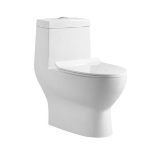Sanitary wares rimless wash down one piece toilet supplier wholesalers