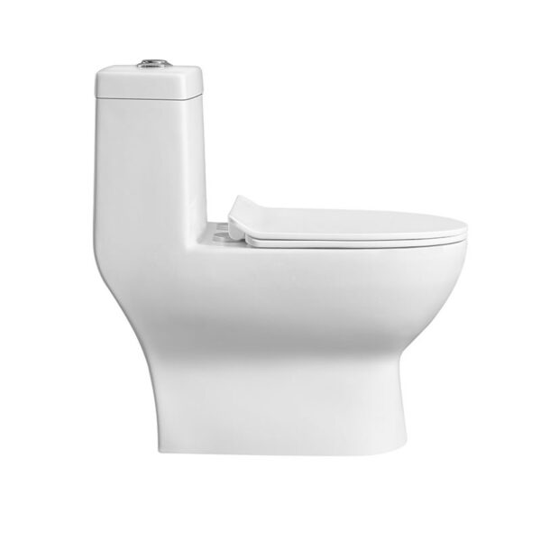 Sanitary wares rimless wash down one piece toilet supplier wholesalers - Image 3