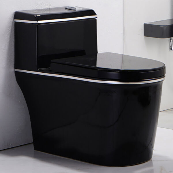 Cheap price matte black bathroom wc silver plated ceramic silver toilet