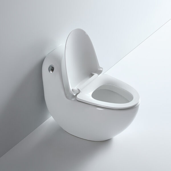 Ceramic egg one piece bathroom toilet - Image 2