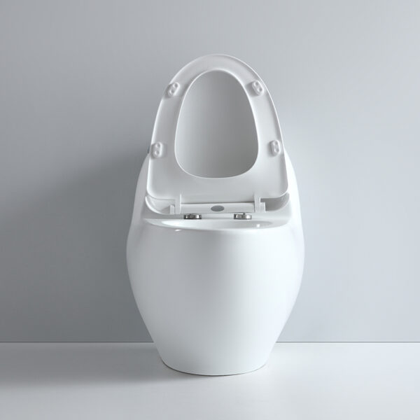 Ceramic egg one piece bathroom toilet